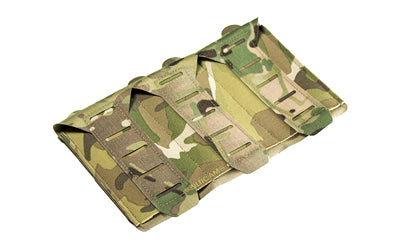 Blue Force Gear Ten-Speed Triple AR-15 Magazine Pouch, Helium Whisper Attachment, MultiCam HW-TSP-M4-3-SB-MC