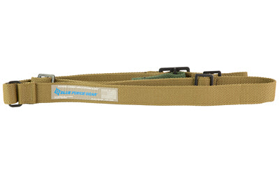 Blue Force Gear Vickers Combat Applications 2-Point Sling, Metal Hardware, 54"-64", Coyote, 1.25" Webbing VCAS-125-OM-CB