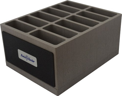 Benchmaster 12-Unit AR-15 Magazine Storage Rack Organizer