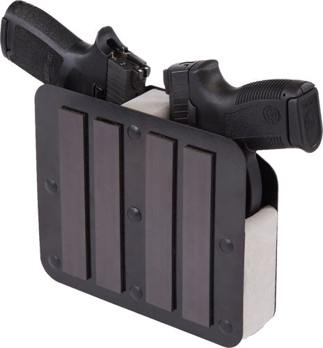 Benchmaster Two Pistol Magnetic Strip Storage Rack