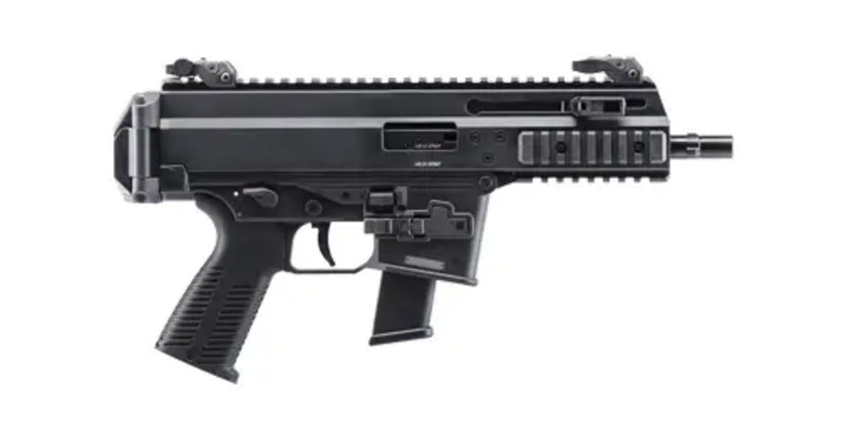 B&T Firearms BT-APC10-PISTOL APC Pro 10mm Auto 15+1 6.80" Black Barrel, Black Hardcoat Anodize Aluminum/Polymer Receiver w/Picatinny Rail, M-LOK Handguard, Black Telescoping Brace, Black Grip, Ambidex