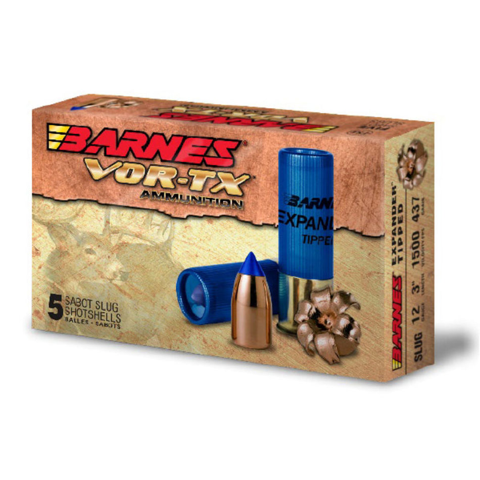 Barnes VOR-TX Expander Tipped 20 Gauge 2.75 in / 2.75 in Slug 5/8 oz