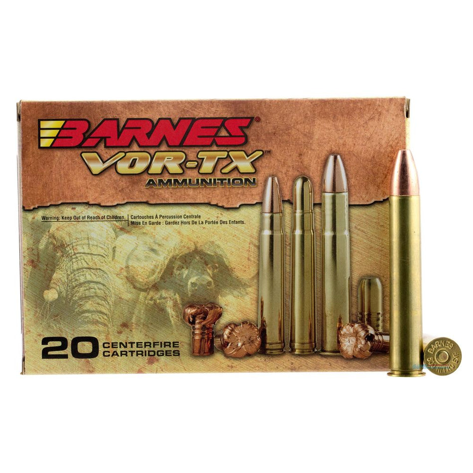 Barnes VOR-TX Safari .500 Nitro Express 570 gr Solid ammo