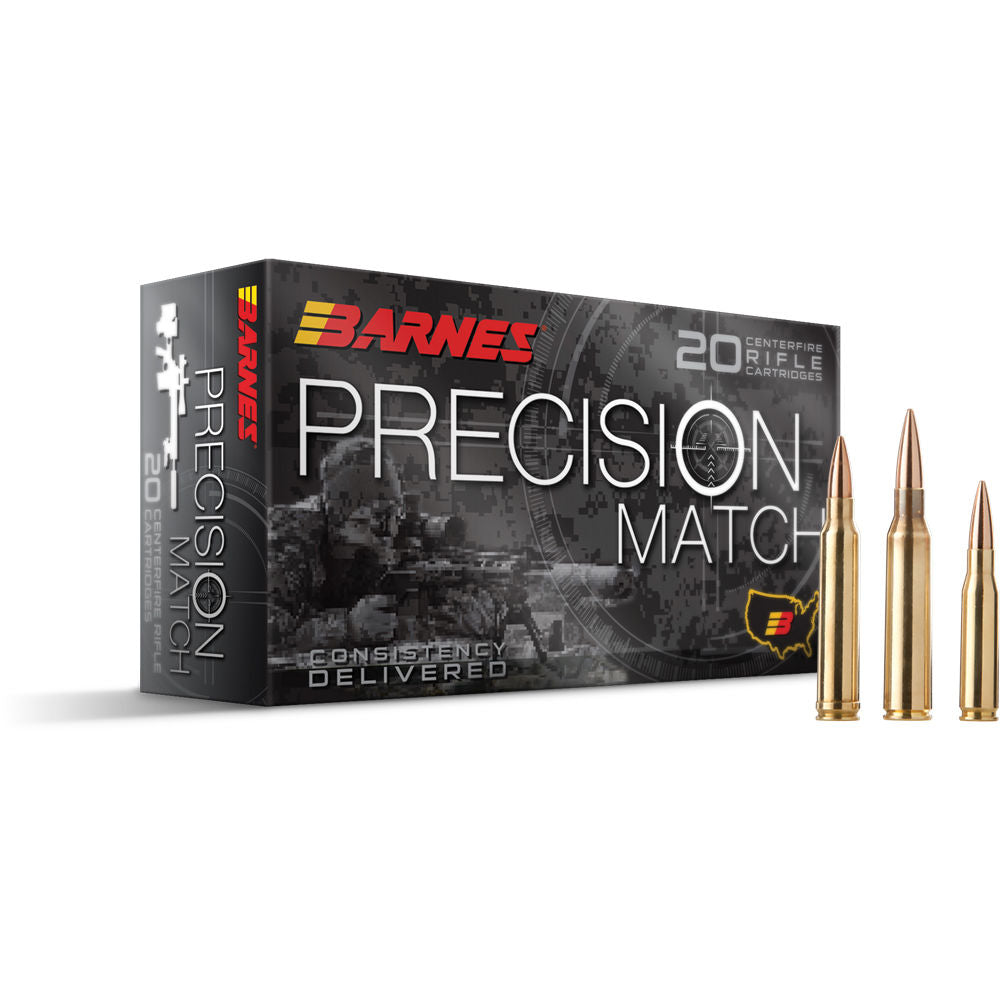 Barnes Precision Match .223 Remington 55 gr OTM ammo