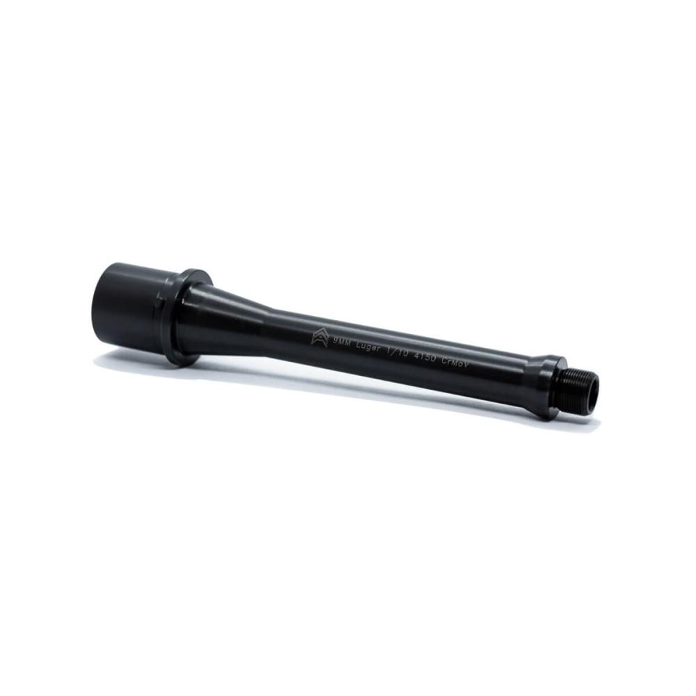 Angstadt Arms AR-15 Threaded Barrel 9mm Luger 6" 1/2x28 Melonite Black