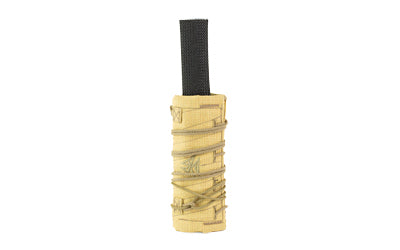 Burn Proof Gear Heavy Suppressor Cover, 6.5"x1.5", Wheat Tan, Kevlar Construction