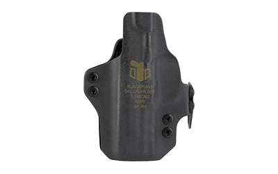 BlackPoint Tactical Dual Point IWB Holster for Sig P365 X-Macro, Right Hand, Kydex, Black, Adjustable Cant 151988