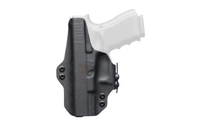 BlackPoint Tactical Dual Point IWB Holster for Sig P365 AXG Legion, Black Kydex & Leather, 1.75" Metal Strut Loop 171991