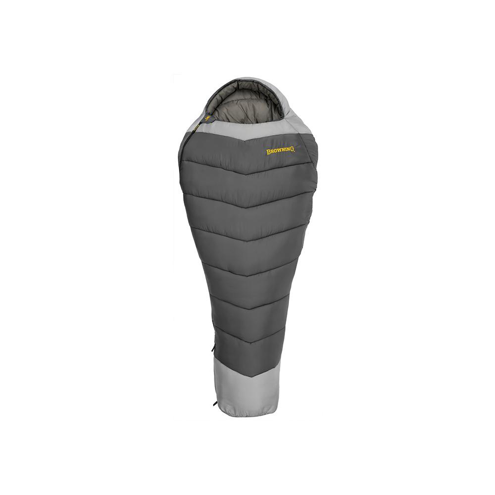 Browning Denali -30° Mummy Sleeping Bag Charcoal Grey TechLoft Silver Insulation