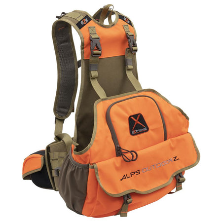 Alps Outdoorz Upland Game Vest X 2.0 Blaze Orange with Adjustable Waistbelt