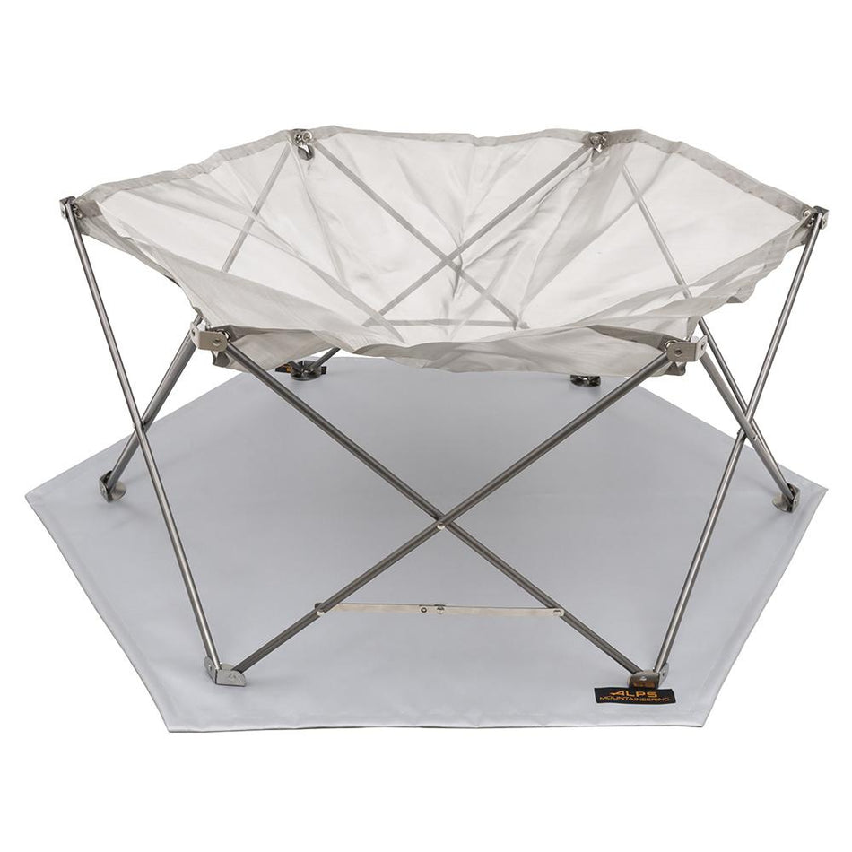 Alps Mountaineering Gaze Portable Fire Pit Lightweight Aluminum and Stainless Steel