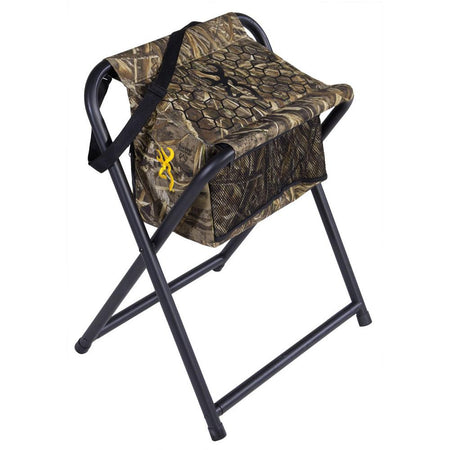Browning SteadyReady Hunting Stool with Cooler Realtree MAX-5 Camo
