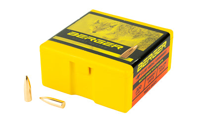 Berger FB Varmint .243 Diameter 80 Grain Flat Base Hollow Point Bullets 100ct 24321