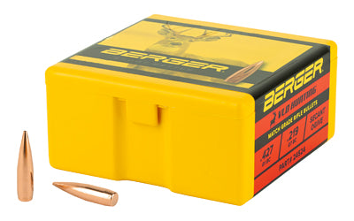 Berger VLD Hunting .243 Diameter 87 Grain Boat Tail Hollow Point Bullets 100ct 24524
