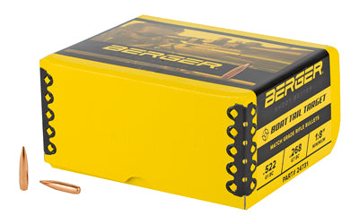 Berger BT Target .243 Diameter 108 Grain Boat Tail Hollow Point Bullets 500ct 24731