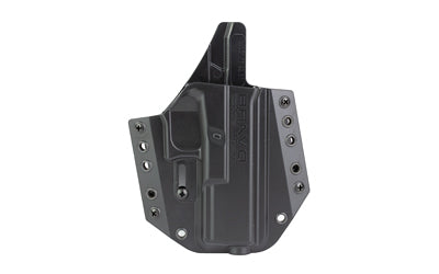 Bravo Concealment BCA OWB Holster for Glock 17/31/32/47, Right Hand, Black Polymer, 1.5" Belt Loops BC10-1002
