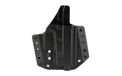 Bravo Concealment BCA OWB Holster for Glock 26/27/33, Right Hand, Black Polymer, 1.5" Belt Loops BC10-1003