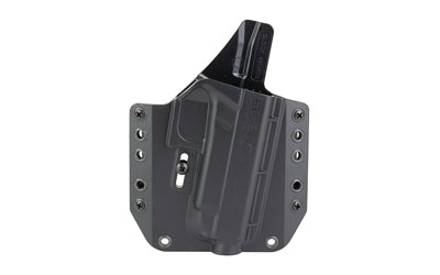 Bravo Concealment BCA OWB Holster, Glock 48/48 MOS, Right Hand, Black Polymer, 1.5" Belt Loops