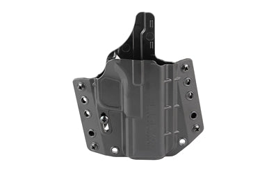 Bravo Concealment BCA OWB Concealment Holster, 1.5" Belt Loops, Springfield Hellcat Pro, Right Hand, Black BC10-1037
