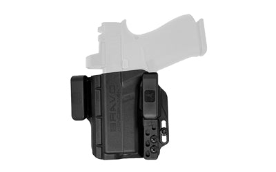 Bravo Concealment Torsion IWB Holster for Glock 43/43X/43X MOS, Left Hand, Black Polymer BC20-1006
