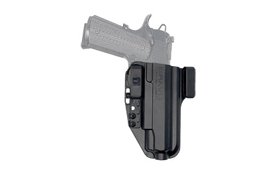 Bravo Concealment Torsion IWB Holster for 1911 4.25"-5" Rail/No Rail, Right Hand, Black Polymer BC20-1023