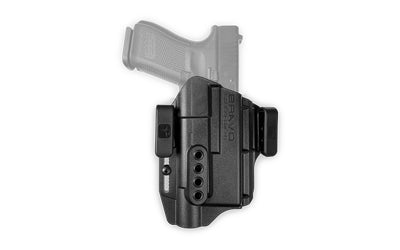 Bravo Concealment Torsion Light Bearing IWB Holster, Glock 19/19X/23/32/45 w/SureFire X300, RH, Black