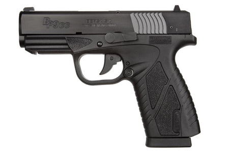 Bersa BP380MCC BPCC Concealed Carry Sub-Compact Frame 380 ACP 8+1, 3.30" Black Steel Barrel, Matte Black Serrated Steel Slide & Polymer Frame w/Picatinny Rail