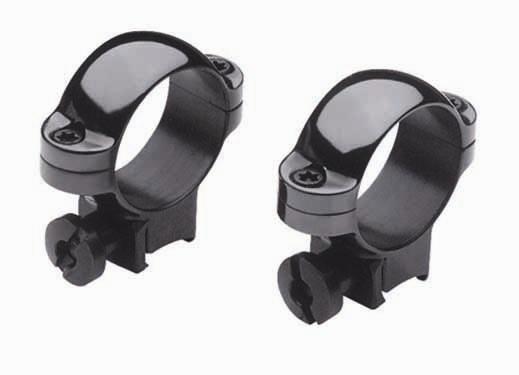Burris Deluxe Solid Steel .22 Scope Rings 1" Medium 0.80" Height Matte