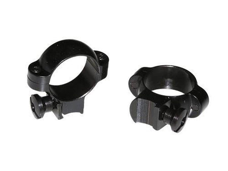 Burris Deluxe Solid Steel .22 Scope Rings 1" Medium - Gloss Finish