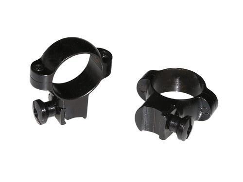 Burris Deluxe Solid Steel .22 Rimfire Scope Rings 1 Inch High Gloss