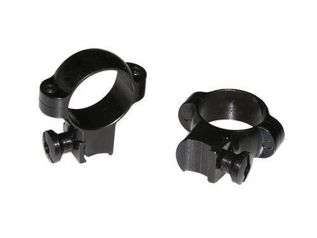Burris Deluxe Solid Steel .22 Rimfire Scope Rings 1 Inch High Gloss