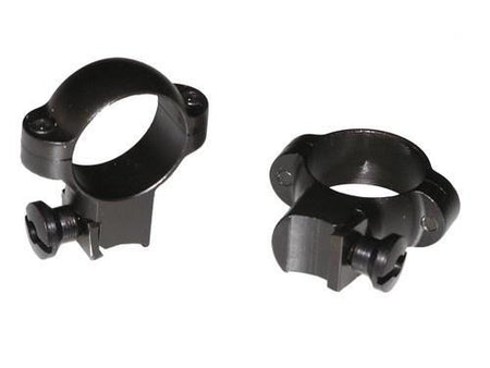 Burris Deluxe Solid Steel .22 Scope Rings 1" High - Matte Finish