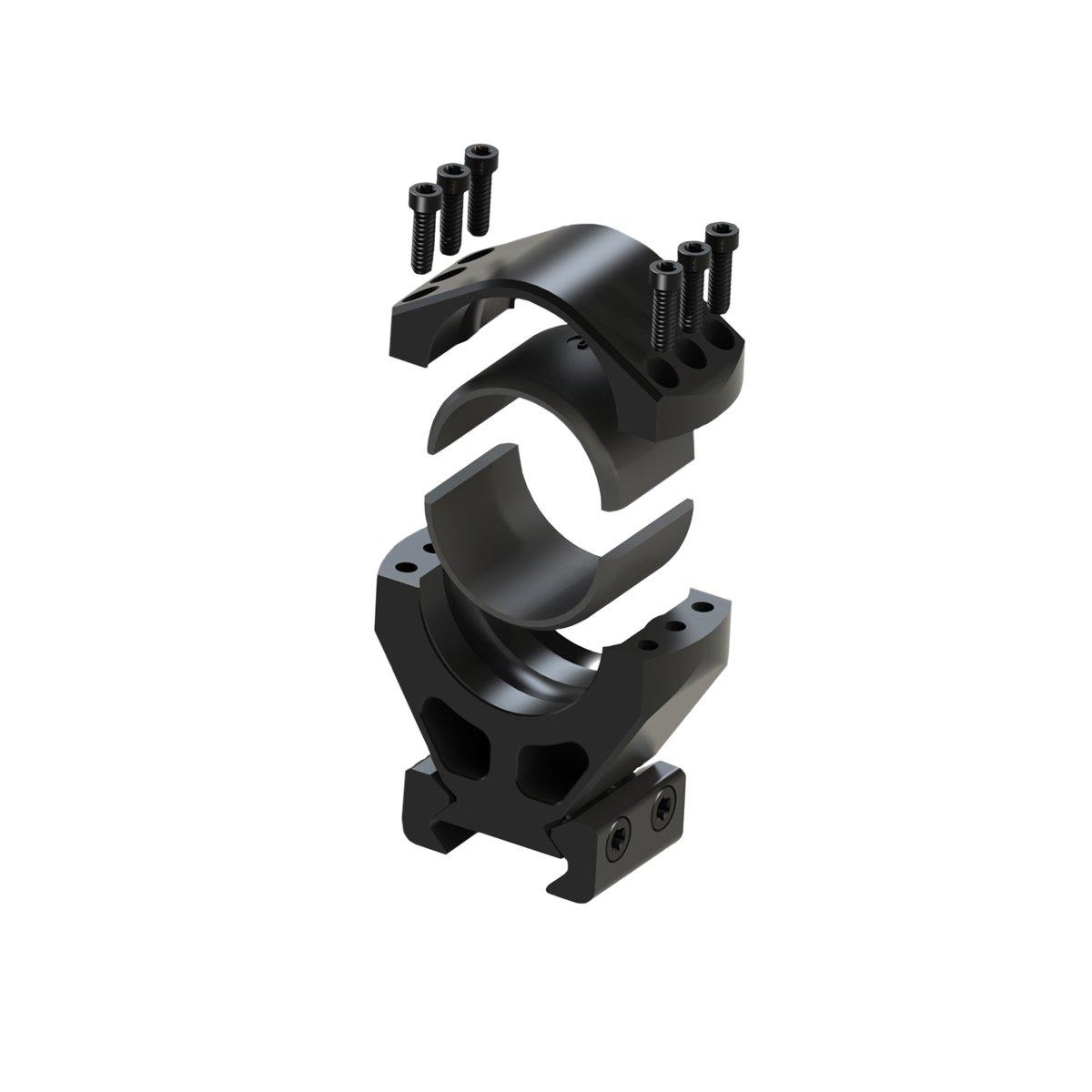 Burris Steel XTR Signature Scope Ring Set with Pos-Align Offset Inserts 34mm 1.50 inch Height