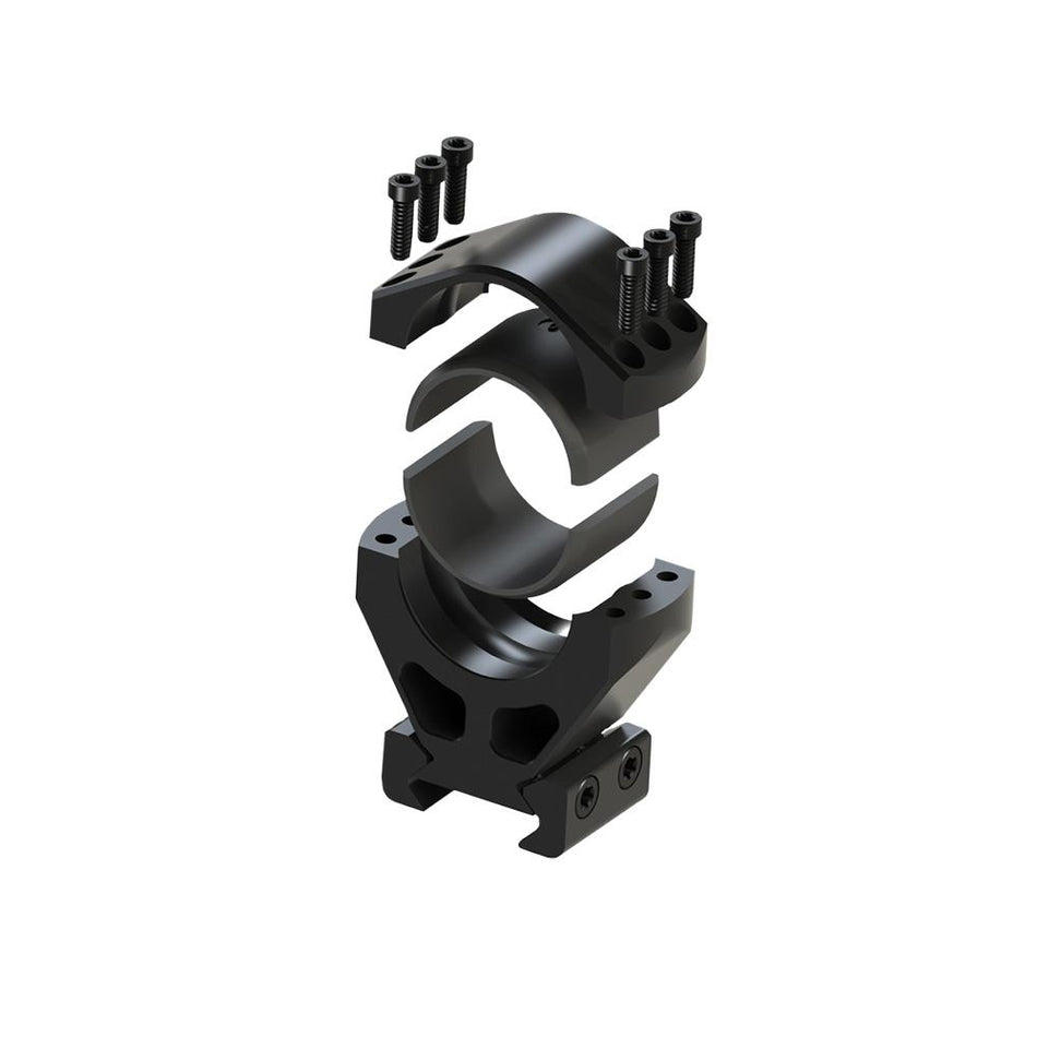 Burris Steel XTR Signature Scope Rings with Pos-Align Offset Inserts 1" 1.25" Height Matte