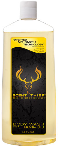 Scent Thief Body Wash and Shampoo, 16 oz Scent-Elimination Formula