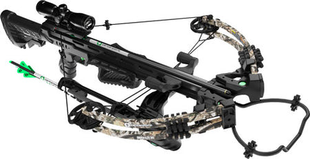 CenterPoint Sniper Elite Crossbow 385FPS Adjustable Stock Black