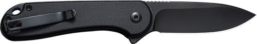 CIVIVI Elementum II Folding Knife 2.96" Black Stonewash Blade G-10 Handle Clam Pack