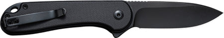 CIVIVI Elementum II Folding Knife 2.96" Black Stonewash Blade G-10 Handle Clam Pack
