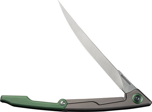 CIVIVI Shawka 5.81" Grey/Green Folding Fillet Knife