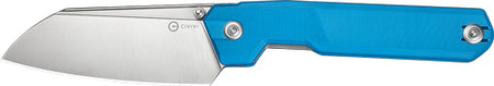 CIVIVI Hid Folding Knife 4.14" Blue G10 Handle Satin Blade