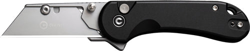 CIVIVI Elementum Utility Knife 2.26" Black Handle w/ 3 Extra Blades Clam Pack