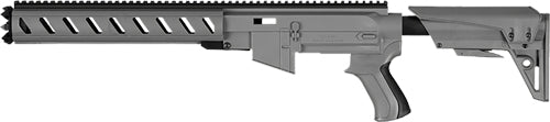Advanced Technology Ruger AR22 Stock System with 6-Sided Forend Gray