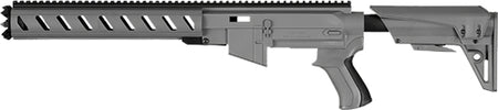 Advanced Technology Ruger AR22 Stock System with 6-Sided Forend Gray