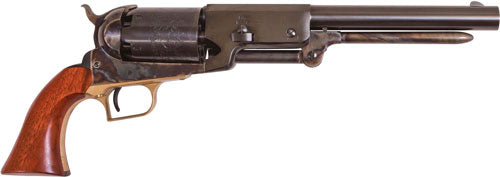 Cimarron 1847 Walker Dragoon US .44 Cal Black Powder Revolver 9" Blued Engraved Cylinder Case Hardened Frame 6 Shot