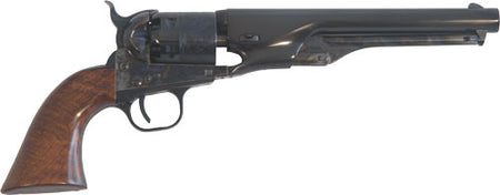 Cimarron 1861 Navy Cut for Stock .36 Cal Black Powder Revolver 7.5" Military Style Walnut 6 Shot