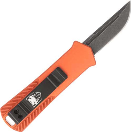 CobraTec California 952 OTF Orange 1.75" D2 Steel Drop Point Knife