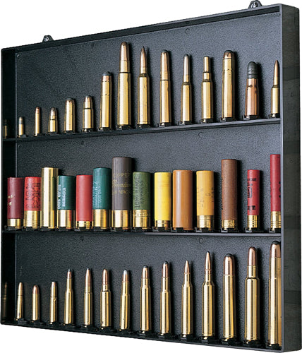 MTM Cartridge Display Board Black Holds 42 Rounds