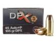 Cor-Bon DPX +P .45 ACP/Auto 185 Gr JHP