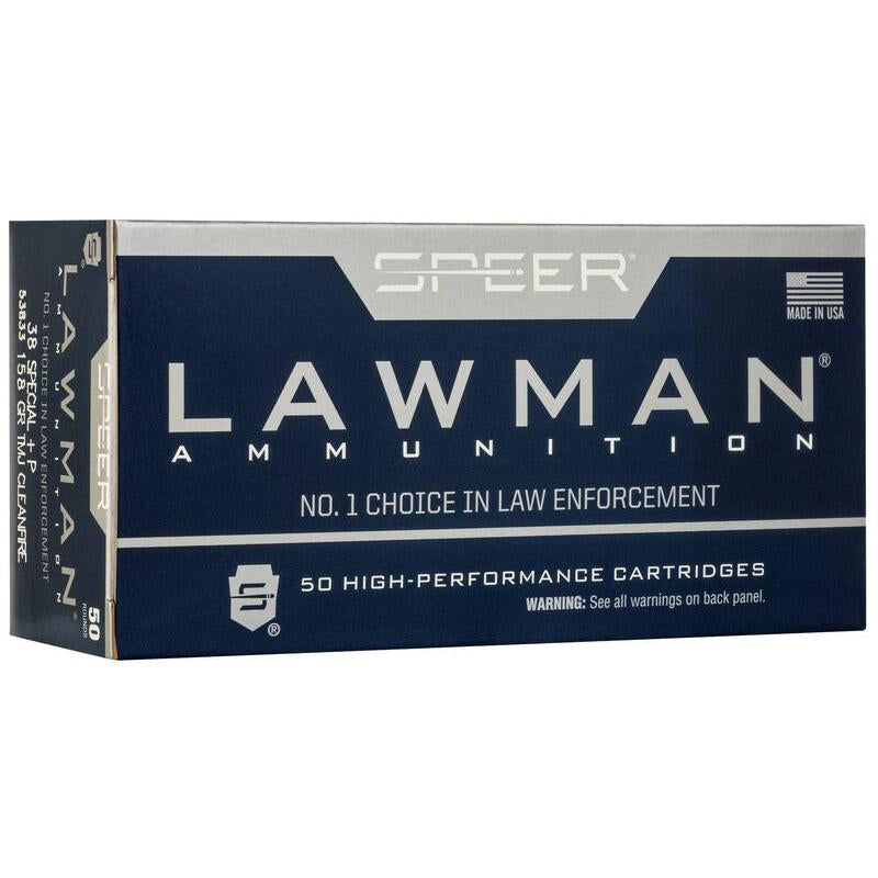 Speer Lawman .38 Special 125 Gr TMC