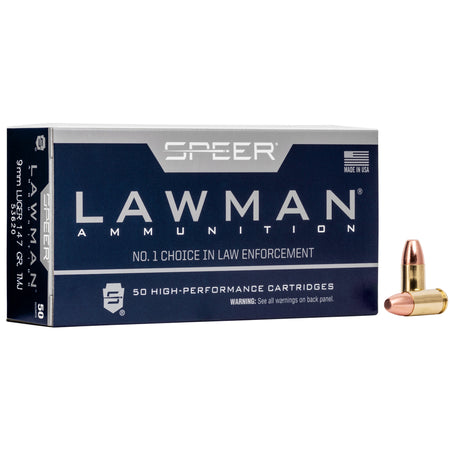 Speer Lawman 9mm Luger / Parabellum 147 gr TMC ammo
